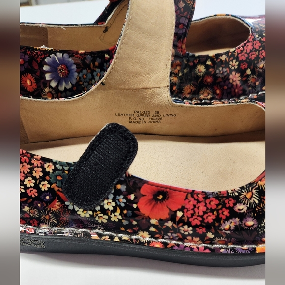 Alegria Shoes Paloma Midnight Garden Mary Jane's - Picture 12 of 12